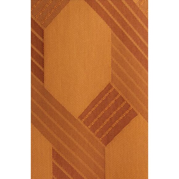 Dries Van Noten Oversized Raltonas Coat in Jacquard Orange 34 US 4 - Picture 3 of 6